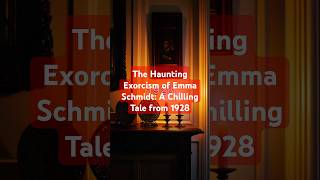 The Haunting Exorcism of Emma Schmidt A Chilling Tale from 1928 [upl. by Tedie]