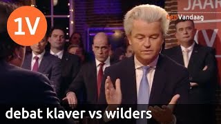 DEBAT  Geert Wilders PVV vs Jesse Klaver GroenLinks  2016 [upl. by Mirabella]