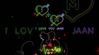 jm letter love couple name statusJM love Whatsapp statusshorts love hindisong nameart [upl. by Colvert846]