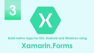 3 بناء تطبيق موبايل لعرض الدروس بتقنية XamarinForms ولغة سي شارب  تفاصيل الدروس [upl. by Rodge]