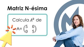 CALCULAR MATRIZ NÉSIMA nivel medio [upl. by Nagek978]