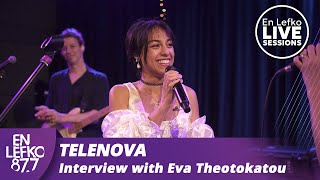 En Lefko LIVE SESSIONS TELENOVA  Interview with Eva Theotokatou  En Lefko 877 [upl. by Korella]