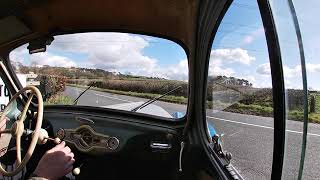 Driving a Panhard Dyna X86 Sprint outbound [upl. by Rubin]