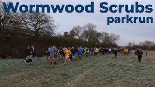 Wormwood Scrubs parkrun 579 4K [upl. by Idahs647]