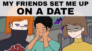 MY FRIENDS SET ME UP ON A DATE COLLEGE CRUSH 3 PREQUEL Story [upl. by Atlas]