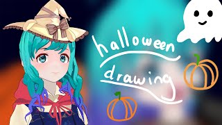 Spooky Drawing Time OOOooo [upl. by Nais]