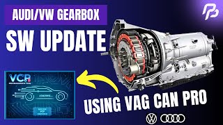 AUDIVW DIY GEARBOX SOFTWARE UPDATE USING VCP VAG CAN PRO [upl. by Wightman]