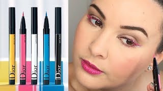 DIORSHOW ON STAGE LINERS  PUMP N VOLUME  Review and Demo [upl. by Anitaf]