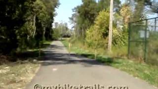 Great Miami River Trail  Dayton Ohio North to Rip Rap Rd Bridge [upl. by Anead658]