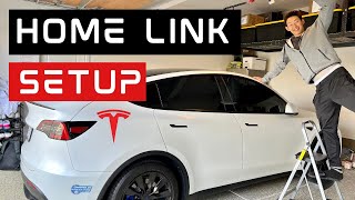 How to Set Up Tesla Home link [upl. by Anselm]