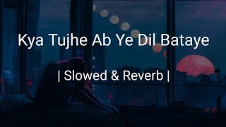 kya tujhe ab ye Dil batae slowed amp reverb sad hindi songhindi gana [upl. by Ellehcit289]