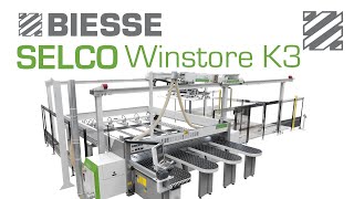 Biesse  SELCO  Winstore K3 [upl. by Aninotna]