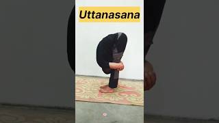 yoga day special 🔥🔥 uttanasana yoga pose uttanasana kese kare🤸 [upl. by Munniks468]