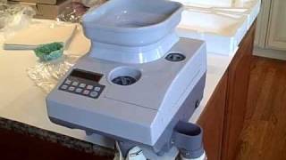 Coin Counter CS2000 Part 1 of 2 Setup and operation [upl. by Isidro]