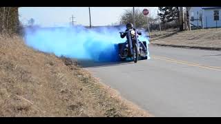 Top 5 Trike Burnouts  V8 Choppers [upl. by Nimaynib]