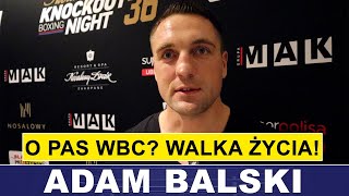 BALSKI O PAS WBC TO WALKA ŻYCIA [upl. by Giliana]