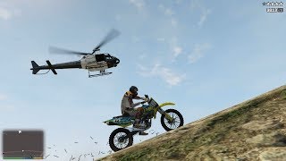 GTA 5  POLICE CHASE SANCHEZ [upl. by Einberger]