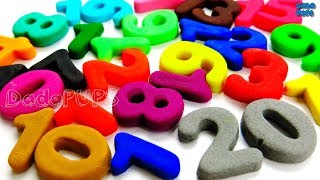 Learn To Count Numbers with Play DohNumbers 0 to 20 CollectionNumbers 0 to 100Counting 0 to 100 [upl. by Athenian827]