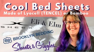 REVIEW Sleep cool with bed sheets made of Lyocell or Bamboo  Best sheet sets 2020 [upl. by Eisso]