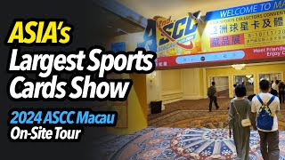 I visited the largest Sports Cards Show in Asia Tour of 2nd ASCC Show at Venetian Macau 2024 [upl. by Aisatsan129]