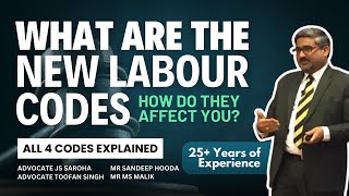 NEW Labour Law Codes  How do they affect you  All FOUR CODES Explained by Experts [upl. by Fretwell798]