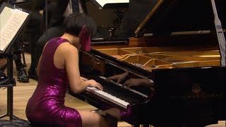 Yuja Wang Liszt Piano Concerto No 1 in Eflat major S124 [upl. by Cinelli920]