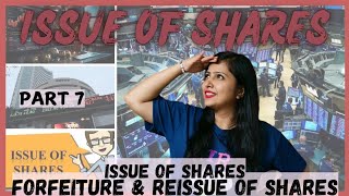 Issue of Shares  Company Accounts  Class 12  Part 7 [upl. by Yolanda]