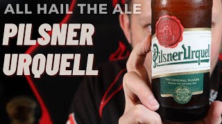 PILSNER URQUELL  Pilsner Urquell Review [upl. by Yenattirb960]