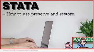 Stata  How to use preserve and restore [upl. by Tedd374]