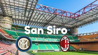 San Siro Giuseppe Meazza Stadium tour HD [upl. by Philbo451]