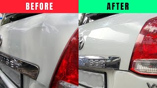 Remove DENT without REPAINTING  How Dry Denting is Done [upl. by Cordova85]