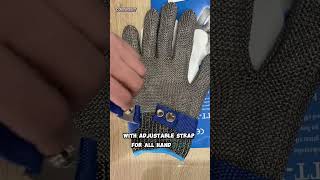 Stainless Steel Mesh Safety Gloves – Reliable Protection For Hands SafetyGloves Glovemeshsteel [upl. by Traver997]