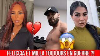 MILLA JASMINE ET FELICCIA SONT TOUJOURS EN GUERRE POUR MUJDAT  😱 ELLES SORTENT DU SILENCE  💥 [upl. by Cerell]