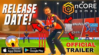 nCORE NEW VIVO IPL 2021 UpCOMING Cricket Game  Official TRAILER amp Release Date  Realistic Gameplay [upl. by Gabler]