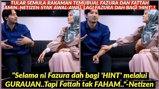 quotRUPANYA FAZURA DAH BAGI HINT MASALAH HUBUNGAN DARIPADA AWALFATTAH AMIN JE LALAIquot [upl. by Odlavu]