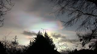 Nacreous clouds 211223 Happy Solstice folks [upl. by Wolgast57]