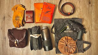 Bushcraft Haversack amp Belt Kit Load Out Winter 2023 [upl. by Airlie]