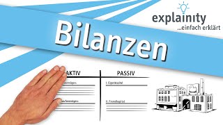 Bilanzen einfach erklärt explainity® Erklärvideo [upl. by Ahsemad]