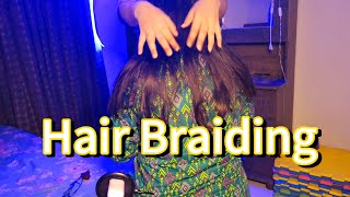 ASMR No Talking Hair Play Hair making and Relaxing💆🏻‍♀️🙂 [upl. by Riada]