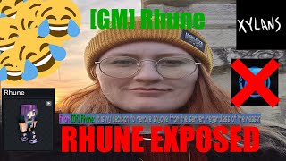 HYPIXEL CORRUPT STAFF Rhune EXPOSED by XYLANS Rachel Reeves [upl. by Endora]