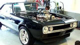 Blown 67 Camaro start up [upl. by Salim738]