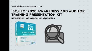 Overview of ISO 17020 Awareness and Auditor Training Presentation Kit [upl. by Gnuhc]