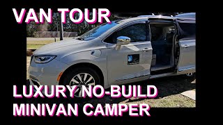 VAN TOUR THE ULTIMATE MINIVAN CAMPER [upl. by Omik555]