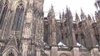 Cologne Cathedral Kölner Dom Germany Deutschland  25th August 2012 [upl. by Mozart]