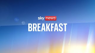 Sky News Breakfast as farmers plan a tractor protest at the Welsh Labour conference [upl. by Catto50]