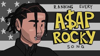 Ranking Every AAP Rocky Song [upl. by Merdith]