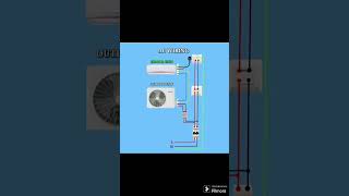 AC Wiring Diagram acwiring Acconnection wiringdiagram electrical wireman electronics tech [upl. by Aneel408]