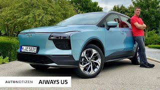 Aiways U5 ElektroSUV aus China im Alltags  Test  Review  2021 [upl. by Parry]