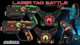 ArmoGear Laser Battle The Ultimate Laser Tag Game [upl. by Hamford]