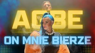 AGBE  On mnie bierze Official Video [upl. by Ahsenauq611]